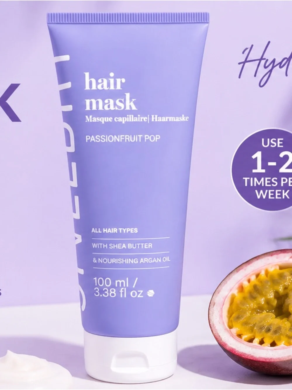 NAK Hair Mask Passionfruit Pop - Lavender